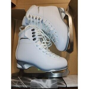 Jackson 180 Ultima women Figure Ice Skates Size 6 FL 9 2/3 White